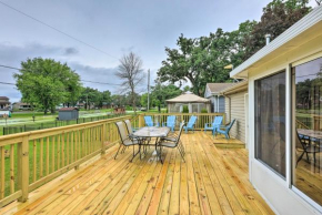 Waterfront Milton Home with Dock and Garage Bar